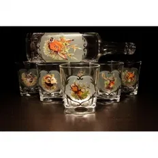 Набір Jagerglass Пляшка + стакани для віскі М21