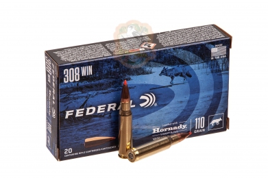 Набій Federal Varmint HORNADY V-MAX кал.308WIN 110GR (7,13г)