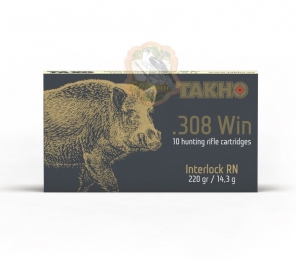Набій нарізний ТАХО кал-р 308 Win 14,3 g/220 gr