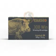 Набій нарізний ТАХО кал-р 308 Win 14,3 g/220 gr