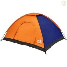 Палатка SKIF Outdoor Adventure I 200*150 cm оранжево-синяя
