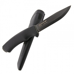 Нож Morakniv Bushcraft Black - Carbon Steel