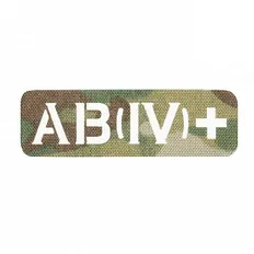 Нашивка M-Tac AB( IV Rh+ ) наскрізна Laser Cut  Multicam