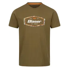 Футболка Blaser Active Outfits Badge T24 олива