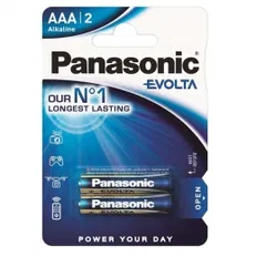Батарейка Panasonic EVOLTA AАA BLI 2 ALKALINE