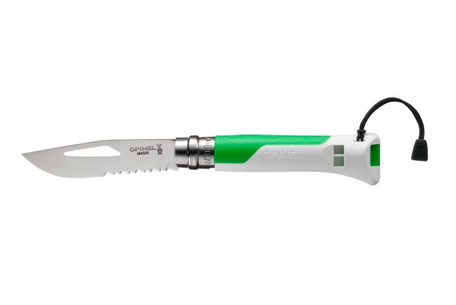 Ніж Opinel №8 Outdoor Fluo Green