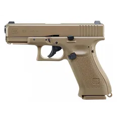Пістолет пневматичний Umarex Glock 19X TAN Blowback кал.4,5мм (з затворною затримкою)