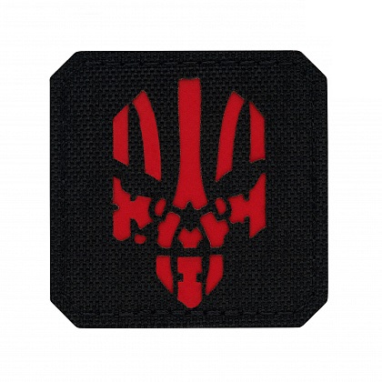 Нашивка M-Tac Месник Laser Cut Black/Red