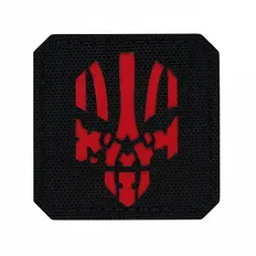 Нашивка M-Tac Месник Laser Cut Black/Red
