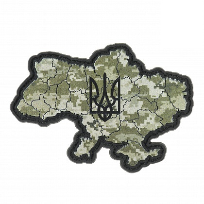 Нашивка M-Tac Україна з тризубом ММ14