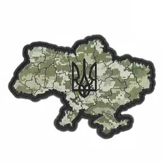 Нашивка M-Tac Україна з тризубом ММ14