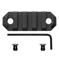 Планка GrovTec для KeyMod на 5 слотів. Weaver/Picatinny