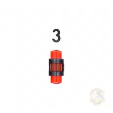 Мушка MegaLine 180/3 D2,6/3 мм, червона