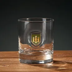 Стакан для віски Gun and Fun нарукавний знак ЗСУ