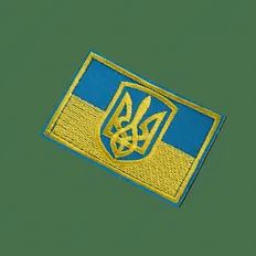 Нашивка CamoTec прапор України/Герб 5854