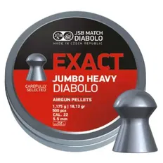 Кулі пневматичні JSB Diabolo Exact Jumbo Heavy 1,17 г 5,52 мм 250 шт/уп