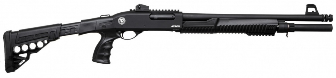 Рушниця Huglu ATROX Tactic Black Telescopic Stock 12/46 см