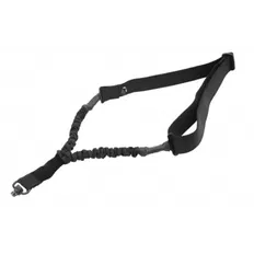 Ремінь ружейный Leapers Bungee 1-точечный з QD-антабками black