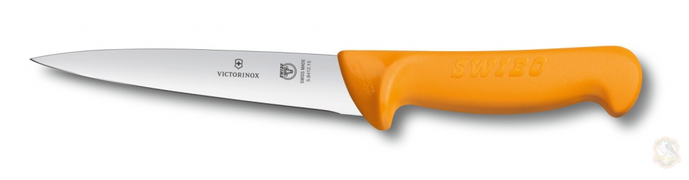 Ніж кухонний Victorinox Swibo, Sticking 18 см, жовтий