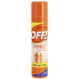 Аерозоль від комарів "OFF! Family" 100 мл