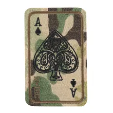 Нашивка M-Tac Туз Ace of Spades Multicam 