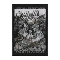 Банер M-Tac Keep Calm 630x900 Black