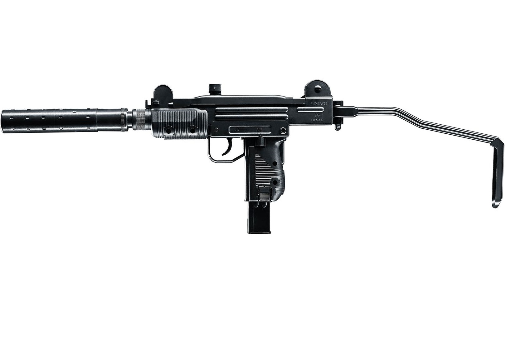 Пневматичний пістолет-кулемет Umarex IWI Mini UZI Blowback кал. 4,5 мм