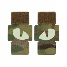 Нашивка M-Tac Tiger Eyes Laser Cut (пара) Multicam