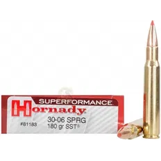 Набій Hornady Superformance кал .30-06 куля SST маса 180 гр (11.7 г)