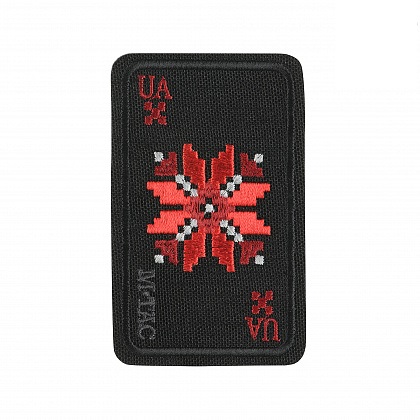 Нашивка M-Tac Вышиванка Black/Red