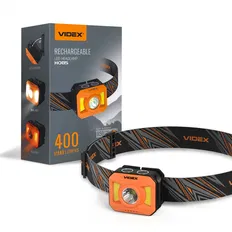 Ліхтар налобний VIDEX VLF-H085-OR 400Lm