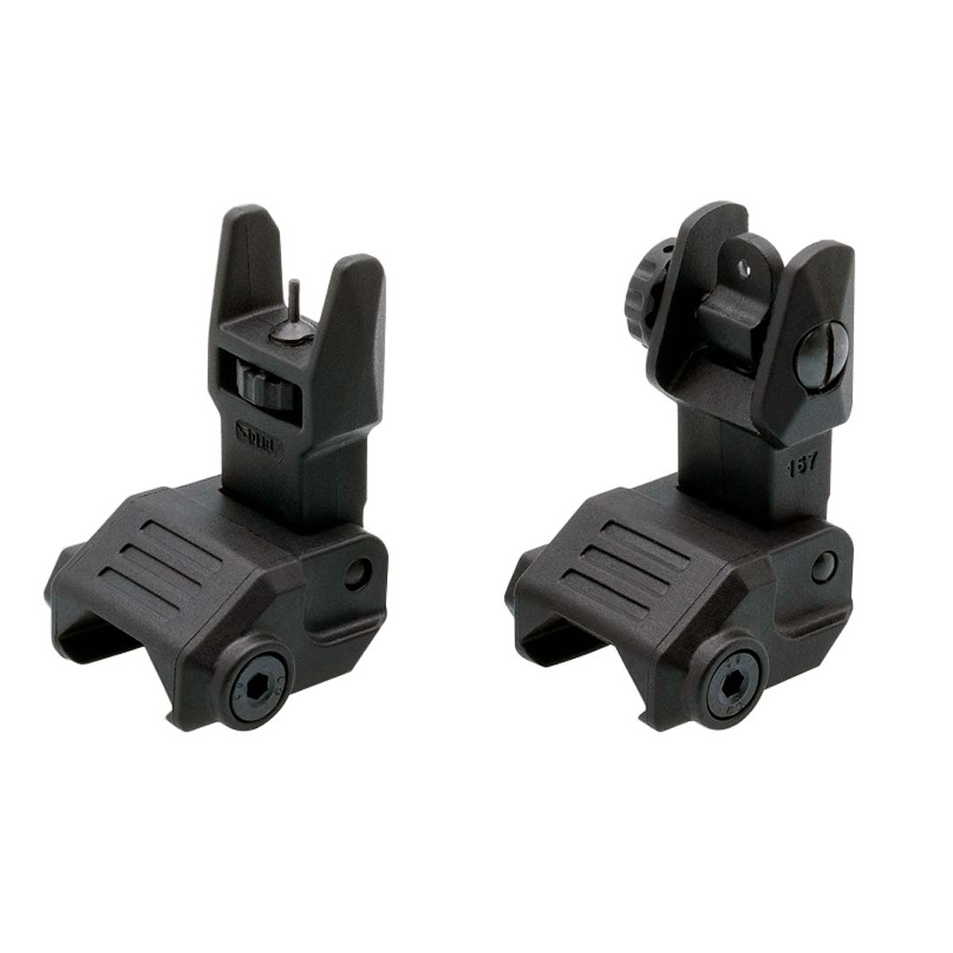 Цілик та мушка DLG Tactical (DLG-167) High Profile складні на планку Pitcatinny