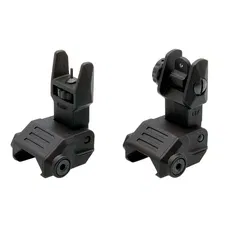 Цілик та мушка DLG Tactical (DLG-167) High Profile складні на планку Pitcatinny