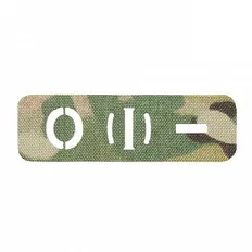 Нашивка M-Tac O( I Rh- ) наскрізна Laser Cut Multicam