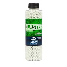 Страйкбольні кульки ASG Blaster White 6 мм 0,25 г 3300 шт