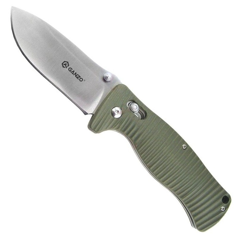 Нож GANZO G720 зеленый