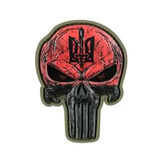 Нашивка M-Tac Punisher Червоний