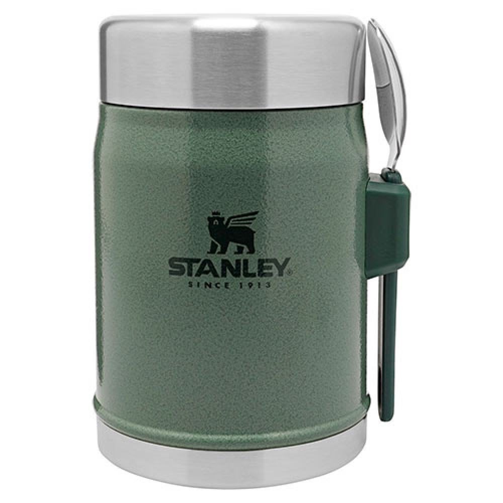 Термос харчовий Stanley Classic Legendary Hammertone Green 0.4 л