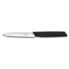 Ніж кухонний Victorinox Swiss Modern Paring 10 см, чорний