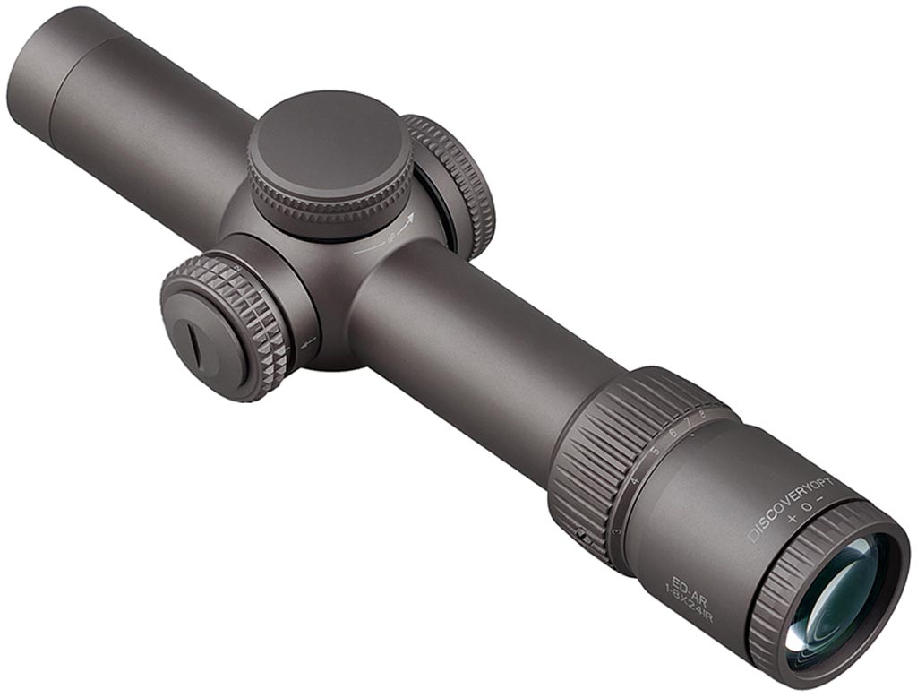 Приціл Discovery Optics ED-AR 1-8x24 IR FFP (34 мм, підсвічування)