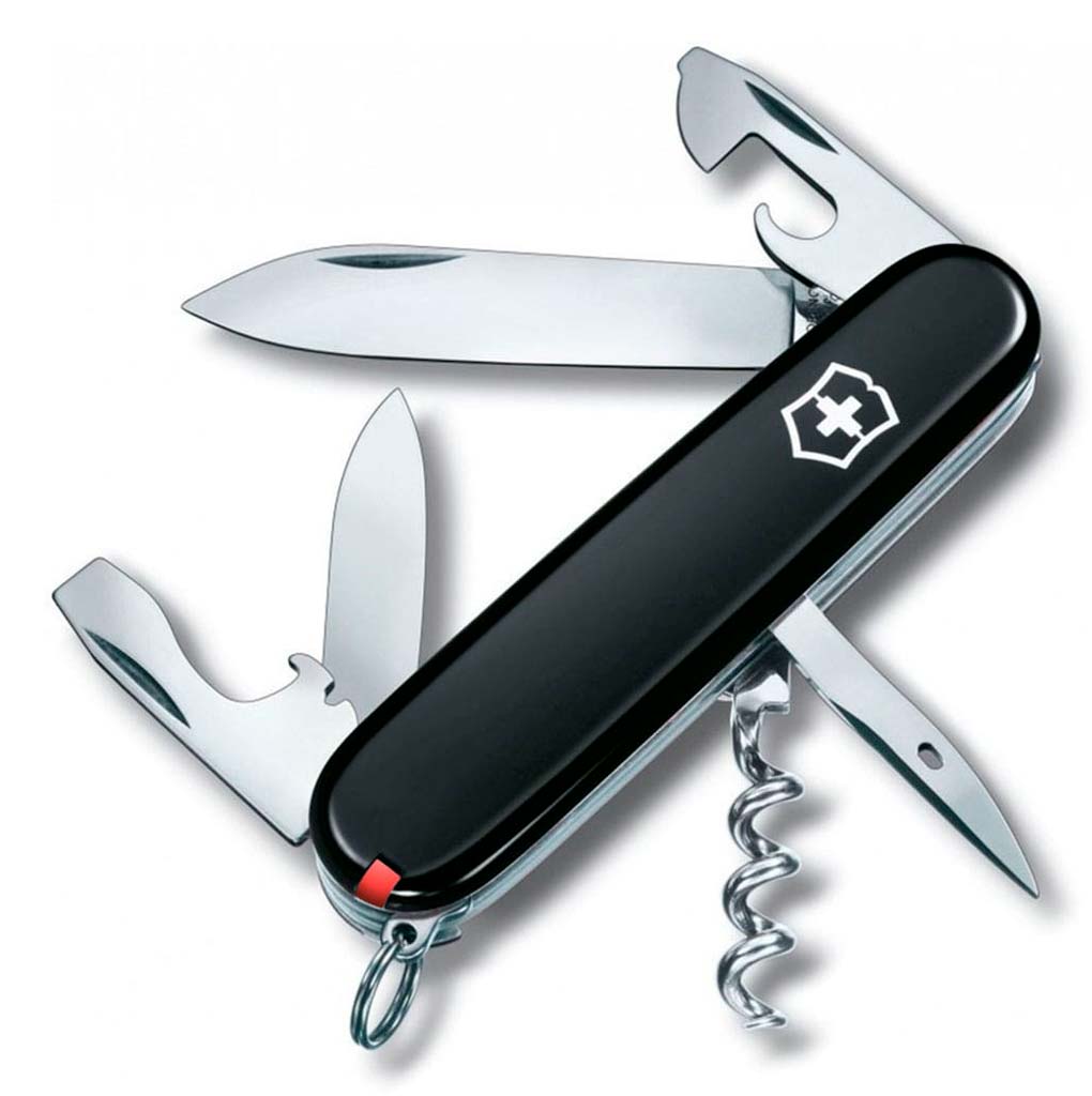 Нож Victorinox Swiss Army Spartan Ukraine черно-красный
