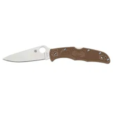 Ніж Spyderco Endura4 Flat Ground коричевий