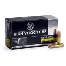 Набій RWS High Velocity HP кал .22 LR куля LHP маса 40 гр (2.6 м)