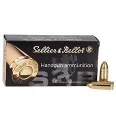 Патрон Sellier & Bellot кал. 9x19 мм куля FMJ маса 124 гр (8 г)