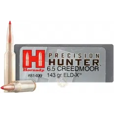 Набій Hornady Precision Hunter кал. 6.5 куля ELD-X маса 143 гр (9.3 г)