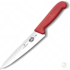 Ніж кухонний Victorinox Fibrox 15 см, червоний