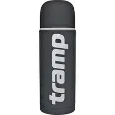 Термос Tramp Soft Touch 1.0 л сірий