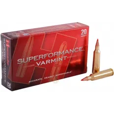Набій Hornady Superformance кал. 22-250 Rem куля V-Max маса 50 гр (3.2 г)