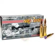 Набій Nexus кал .308 Win пуля Sierra MK HPBT маса 11.34 г