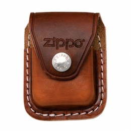 Чохол Zippo LPCB коричневий з кліпсою